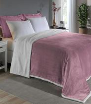 Cobertor Sherpa Dupla Face Queen Lar E Lazer Rosa Cobertor Sherpa Dupla Face Queen Lar E Lazer Rosa