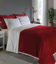 Cobertor Sherpa Dupla Face Queen Lar E Lazer Vermelho Cobertor Sherpa Dupla Face Queen Lar E Lazer Vermelho