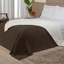 COBERTOR SHERPA NEW YORK KING DUPLA FACE 2,60m x 2,40m