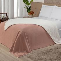 COBERTOR SHERPA NEW YORK KING DUPLA FACE 2,60m x 2,40m