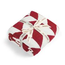 Cobertor Snuggle Sac Christmas Red 152x203 cm Cozy Knit