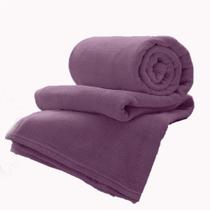 Cobertor Soft Coberta Manta Solteiro Inverno - Fúcsia