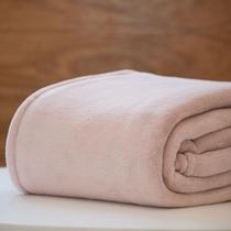 Cobertor soft microfibra rosa casal