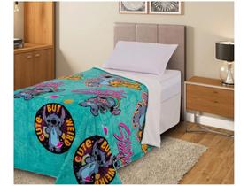 Cobertor Solteiro C/Sherpa Disney Stitch Jolitex 1,50X2,00M