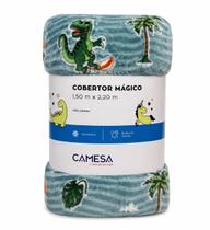 Cobertor Solteiro Camesa Mágico Brilha no Escuro 150x220cm Estampa:Surf Cobertor Solteiro Camesa Mágico Brilha no Escuro 150x220cm Estampa:Surf