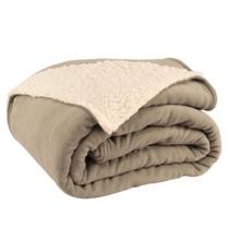 Cobertor Solteiro Canadá 1 Peça Manta Sherpa Fendi - Vilela Enxovais