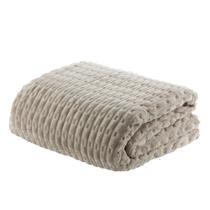Cobertor Solteiro Corttex Home Design Zermatt 150x200cm Bege