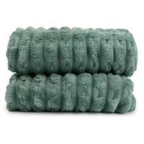 Cobertor Solteiro Corttex Home Design Zermatt Verde - 701037