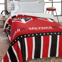 Cobertor Solteiro Digital Hd São Paulo com Sherpa Jolitex