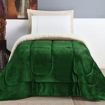 Cobertor SOLTEIRO dupla face sherpa manta flannel coberdrom