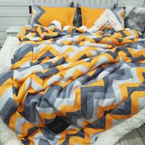 Cobertor Solteiro Duplo 150x220cm Mais 2 Fronhas 5 Estampas
