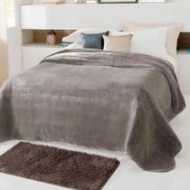 Cobertor Solteiro Jolitex Kyor Plus Unicolor 1,50m x 2,20m Fendi