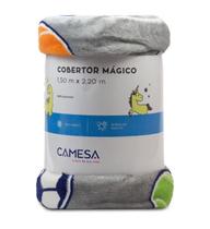 Cobertor Solteiro Mágico Brilha no Escuro Camesa 150x220cm Cobertor Solteiro Mágico Brilha no Escuro Camesa 150x220cm