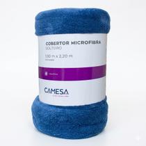 Cobertor Solteiro Manta Microfibra Antialérgico 1,5x2,2m - Camesa