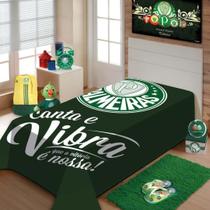 Cobertor Solteiro Time Rachel Jolitex -Palmeiras