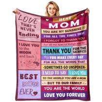 Cobertor Sruemiul para minha mãe, a melhor mãe de todos os tempos, 50x60cm Cobertor Sruemiul para minha mãe, a melhor mãe de todos os tempos, 50x60cm