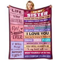 Cobertor Sruemiul Sister Gift 127x152 cm Cozy Soft Cobertor Sruemiul Sister Gift 127x152 cm Cozy Soft