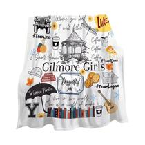 Cobertor Star City Town Gilmore Girls Hot Coffee Catch-Up Para Sofá, Leitura Noturna E Presente De