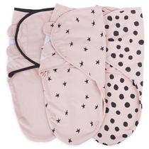 Cobertor Swaddle Ajustável Ely's & Co. para Bebês (0-3 Meses) Cobertor Swaddle Ajustável Ely's & Co. para Bebês (0-3 Meses)