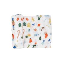 Cobertor Swaddle Baby Little Unicorn Premium de algodão de Natal