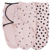 Cobertor Swaddle Ely's & Co. para Bebê (3 a 6 Meses) - Ajustável