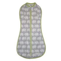 Cobertor Swaddle Woombie Convertible Stardust Elephant Grey Cobertor Swaddle Woombie Convertible Stardust Elephant Grey