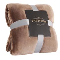 Cobertor TASTHROW Flannel Fleece 50x70cm Light Coffee Cobertor TASTHROW Flannel Fleece 50x70cm Light Coffee
