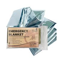 Cobertor Térmico De Emergência Mylar Espacial 10PC 1.6x2.1m Para Atividades Ao Ar Livre, Caminhadas