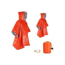 Cobertor térmico reflexivo reversível para ponchos de emergência x2