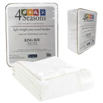 Cobertor Thermee Micro Flannel King-Size Lightweight Snow Cobertor Thermee Micro Flannel King-Size Lightweight Snow