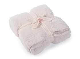 Cobertor Throw Barefoot Dreams CozyChic rosa poliéster Cobertor Throw Barefoot Dreams CozyChic rosa poliéster