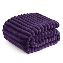 Cobertor Throw Bedsure Purple GentleSoft Cozy - 130 x 180 cm