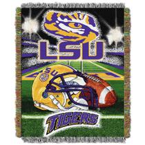 Cobertor Throw Blanket Northwest NCAA LSU Tigers Home Field 48x60
