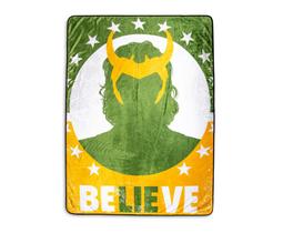Cobertor Toynk Marvel Studios Loki Believe 114 x 152 cm