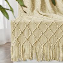 Cobertor tricotado à mão para sofá e cama 50x60cm