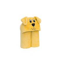 Cobertor Tv Infantil Soft Com Toca E Capuz 102x127 Cm Cachorrinho Amarelo