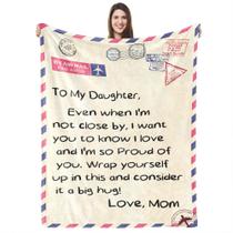 Cobertor UFOORO Presente de Dia das Mães para filha 140x180cm