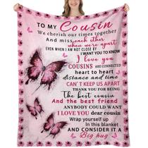 Cobertor UHANKRU Cousin Butterfly 200x150cm Cobertor UHANKRU Cousin Butterfly 200x150cm