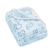 Cobertor Ultra Macio Com Estampa De Patas Para Cães, Lavável À Máquina, Almofada Aconchegante Para Cobertor Ultra Macio Com Estampa De Patas Para Cães, Lavável À Máquina, Almofada Aconchegante Para