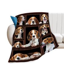 Cobertor Uphomart Beagle, presentes para mulheres, homens e crianças, 100x125cm