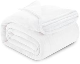 Cobertor Utopia Bedding Flannel Fleece White King Size