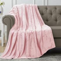 Cobertor Utopia Bedding Fleece Throw Size rosa 300GSM 130x150cm