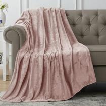 Cobertor Utopia Bedding Fleece Throw Size rosa 300GSM Cobertor Utopia Bedding Fleece Throw Size rosa 300GSM