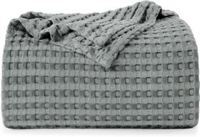 Cobertor Utopia Bedding Waffle 100% algodão 300 g/m2 Cool Grey Cobertor Utopia Bedding Waffle 100% algodão 300 g/m2 Cool Grey