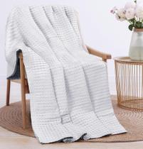 Cobertor Utopia Bedding Waffle 100% algodão 300 g/m2 Cobertor Utopia Bedding Waffle 100% algodão 300 g/m2