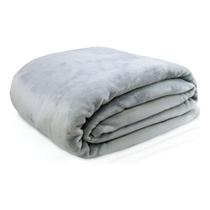 Cobertor Velour Casal Cinza 180x220cm Microfibra Aveludada Macia Camesa Cobertor Velour Casal Cinza 180x220cm Microfibra Aveludada Macia Camesa