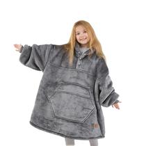 Cobertor vestível com capuz Degrees of Comfort Kids Grey