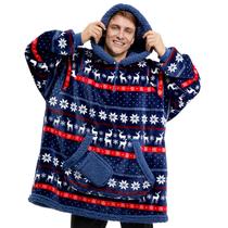 Cobertor vestível com capuz Giggling Getup Sherpa Fleece Cozy