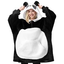 Cobertor vestível com capuz Giggling Getup Warm Sherpa Panda