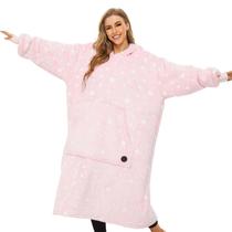 Cobertor vestível com capuz THREE POODLE Glow in The Dark